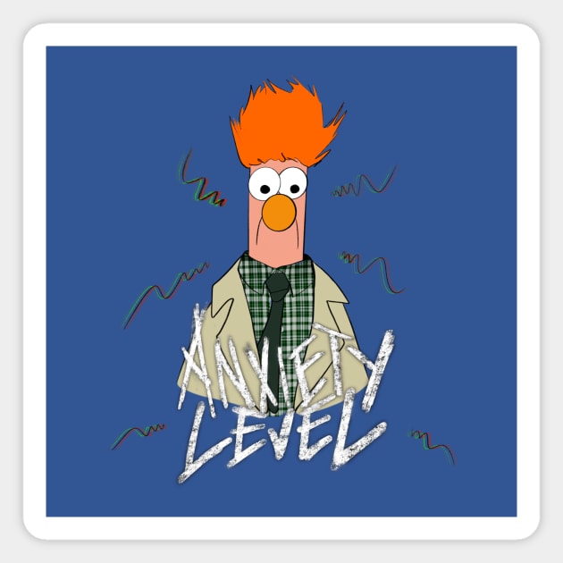 Beaker from Muppets Magnet by Julia's Creations